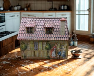 Vintage Lebkuchendose „Bratwurstglöcklein“ Nürnberg – Haeberlein Blechdose 70er/80er