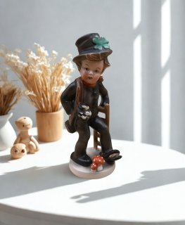 Original Cortendorff Schornsteinfeger Figur Nr. 3153 – 1950er Jahre Glücksbringer 16 cm
