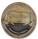 Antiker Parisot-Aschenbecher um 1920 – Original Tabakwerbung aus Homburg v. d. Höhe | Jugendstil / Art Déco