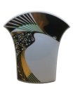 Rosenthal Studio-Linie Vase „Regis Dho“ 28 cm – Design von Wolf Bauer mit Golddekor