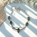Edles Peridot Collier aus 925 Sterling Silber – 50...