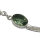 Edles Peridot Collier aus 925 Sterling Silber – 50 cm – Handgefertigtes Tribal Boho Design