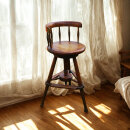 Antiker Kinderfriseurstuhl Beutter & Lauth Stuttgart...