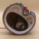 Antiker Goebel Rauchverzehrer Junge mit Ziehharmonika – Hummel-Stil TMK-2 (1950er)