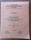 Historischer Meissen Porzellan-Katalog – Dekor...