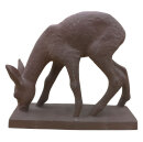 Karlsruher Majolika Reh Figur – Entwurf Lilli Hummel-König – Modell 5782 – 20 cm