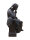 Antike Skulptur „Der nachdenkliche Dante“ nach Jerónimo Suñol – Zinkguss ca. 21 cm
