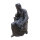 Antike Skulptur „Der nachdenkliche Dante“ nach Jerónimo Suñol – Zinkguss ca. 21 cm
