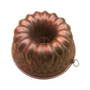 Antike Gugelhupfform aus Kupfer mit Sternrohr – Historische Backform um 1900, Ø 23,5 cm