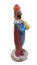 Böhmische Glasfigur König / Zar – Handgearbeitetes Hüttenglas massiv 21 cm