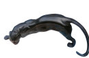 Originale Art Déco Panther-Skulptur um 1930 – Elegante Bronze-Raubkatze