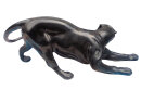 Originale Art Déco Panther-Skulptur um 1930 – Elegante Bronze-Raubkatze