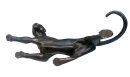 Originale Art Déco Panther-Skulptur um 1930 – Elegante Bronze-Raubkatze