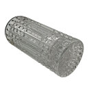 Vintage Bleikristall-Vase mit 925 Sterling Silberrand – Emil Hermann Waldstetten (20 cm)