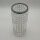 Vintage Bleikristall-Vase mit 925 Sterling Silberrand – Emil Hermann Waldstetten (20 cm)