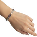 Antikes Jugendstil Silber-Armband 830 mit Amethysten | 19...