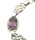 Antikes Jugendstil Silber-Armband 830 mit Amethysten | 19 cm Vintage-Gliederarmband