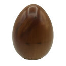 XL Deko-Ei aus Kirschbaumholz – Handgedrechseltes Unikat (91x70mm)