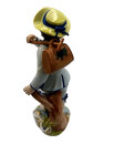 Ludwigsburg Porzellan Figur Wanderjunge Handbemalt – Seltenes Sammlerstück ca. 11 cm