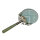 Antike Lupe mit echtem Jadegriff & Filigranarbeit – Handgearbeitet inkl. Originalbox (17 cm)