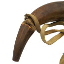 Antikes Pulverhorn 19. Jh. – Originales Vorderlader-Zubehör (30 cm)