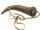 Antikes Pulverhorn 19. Jh. – Originales Vorderlader-Zubehör (30 cm)