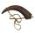 Antikes Pulverhorn 19. Jh. – Originales Vorderlader-Zubehör (30 cm)