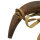 Antikes Pulverhorn 19. Jh. – Originales Vorderlader-Zubehör (30 cm)