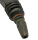Historisches Pulverhorn aus Büffelhorn – Original des 19. Jahrhunderts (ca. 28 cm)