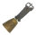Antike afrikanische Benue Chamba Viehglocke aus Bronze mit Lederriemen – 10 cm