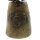 Antike afrikanische Benue Chamba Viehglocke aus Bronze mit Lederriemen – 10 cm