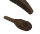 Antikes Pulverhorn mit Namensgravur I. Kilpatrick & Jahreszahl 1794 – Spätes 18. Jahrhundert