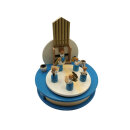 Erzgebirge Spieldose Orgelchor aus Holz – ca. 1990er Jahre