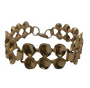 Brutalisches Hannu Ikonen Bronze Armband – 1970er Jahre