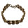 Brutalisches Hannu Ikonen Bronze Armband – 1970er Jahre