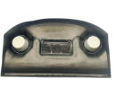 Art-Déco-Tintenzeug aus Metallguss – um 1930