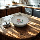 Mid-Century Kinder-Warmhalteteller aus Edelstahl –...