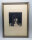 Gothic-Romance-Radierung im Prunkrahmen – Original 20. Jh.