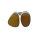 Moderne Silberring mit Naturbernstein – Designer-Neuware