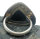 Modern Gothic Onyx-Ring aus 925er Silber – Dark Academia