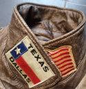 Vintage US Army Fliegerjacke aus Echtleder – Gr. 58 / XL-XXL