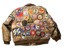 Vintage US Army Fliegerjacke aus Echtleder – Gr. 58 / XL-XXL