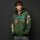 Vintage Ed Hardy Echtleder-Kapuzenjacke XXL – frühe 2000er