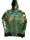 Vintage Ed Hardy Echtleder-Kapuzenjacke XXL – frühe 2000er