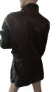 Vintage 70er Jahre Herren-Lederjacke Kastanienbraun – Gr. M/L (Etikett 56)