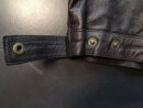 Vintage AWACS Lederjacke XL – Two-Tone Fliegerjacke Braun-Grün