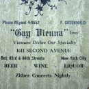 Gay Vienna - Werbe Thermometer - New York um 1940/50