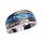 Samira - Silber Opal Ring blaugrün RG57