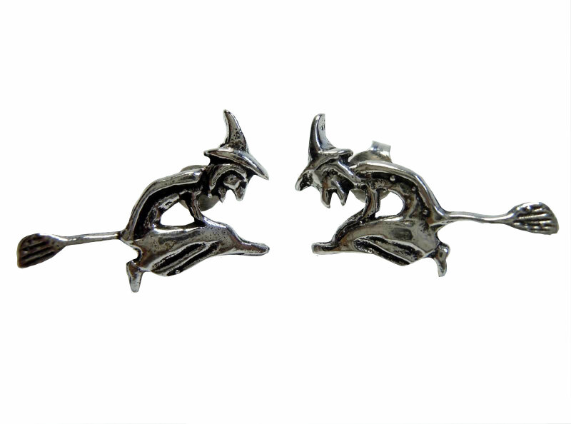 Paar Hexen Ohrringe Handarbeit aus 925 Silber, 35,00 €